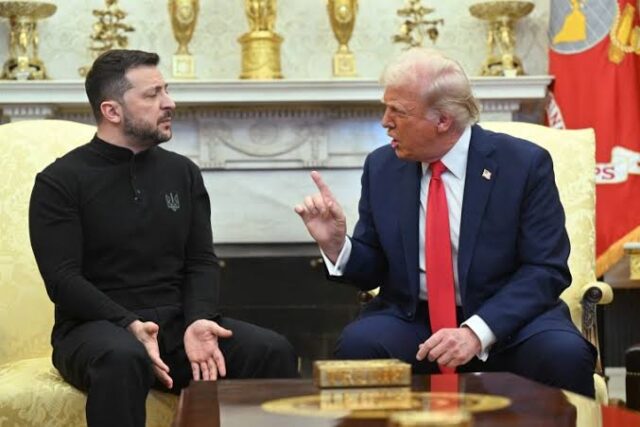 Zelensky meets Trump for talks on Ukraine peace plan today Trump