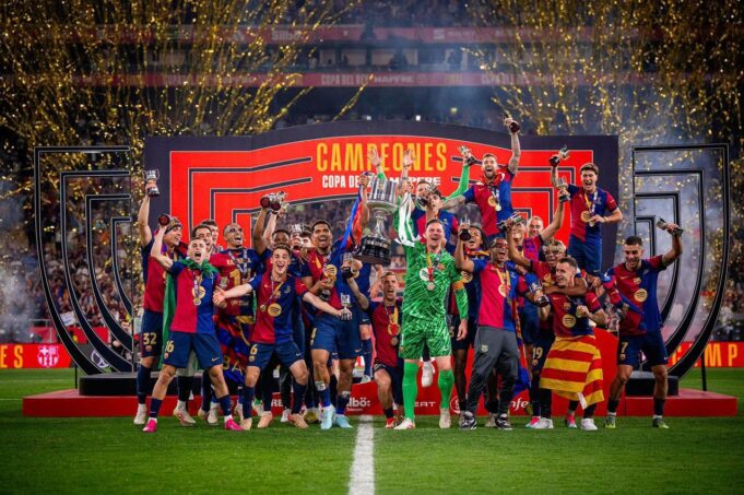 Barcelona defeat Real Madrid to win Copa del Rey Barcelona