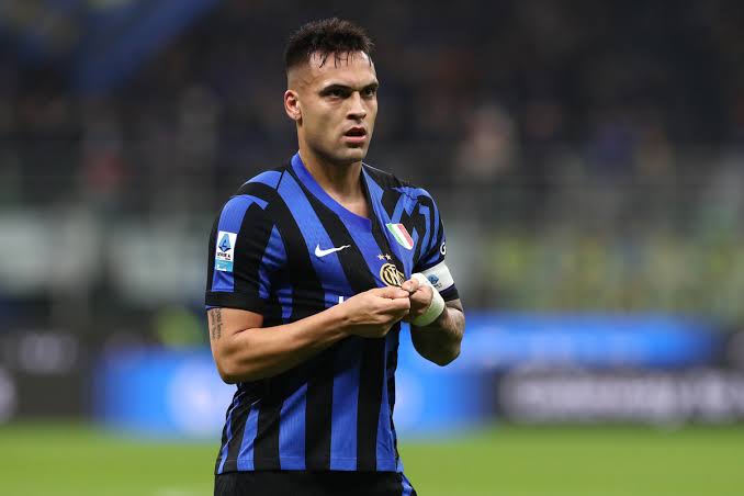 Inter captain Lautaro Martinez Martinez