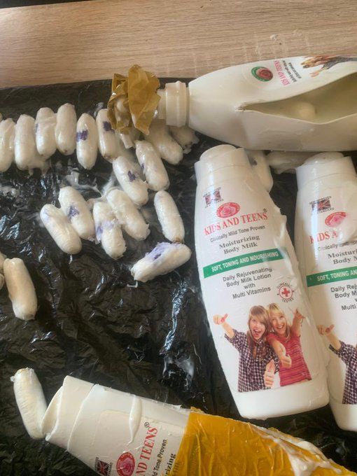 NDLEA intercepts Saudi-bound cocaine hidden in body cream Cocaine