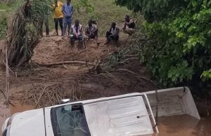 Police recover bodies of priest, health official after car plunges into flooded stream