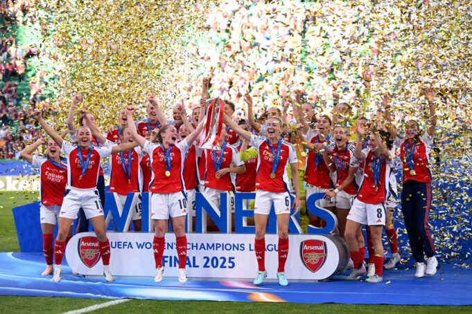 Arsenal defeat Barcelona to win Women’s Champions League Arsenal