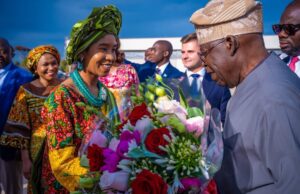Tinubu arrives Rome for Pope Leo XIV’s installation mass