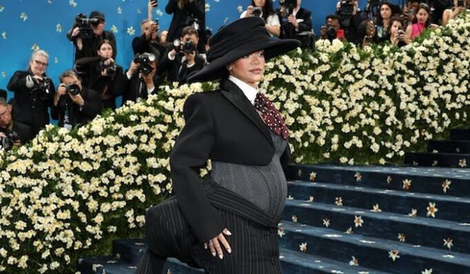 Rihanna reveals third pregnancy at Met Gala