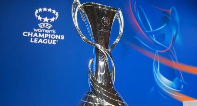 Women's Champions League trophy Trophy