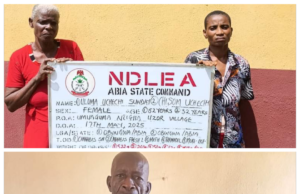 80-yr-old ex-convict, 82-yr-old grandma arrested as NDLEA intercepts N3.2bn opioids