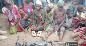Notorious bandit leaders surrender arms, free 16 kidnap victims in Katsina