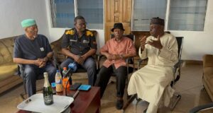 Peter Igho celebrates Sam Amuka at 90