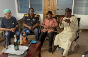 Peter Igho celebrates Sam Amuka at 90