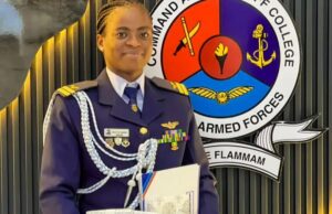 Nigeria’s first female fighter pilot wins top military honours in Ghana