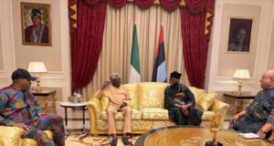 Davido, father, Osun governor visit Tinubu in Lagos Davido