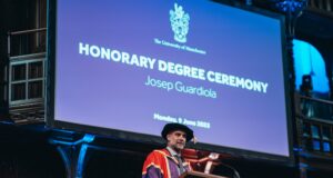 Guardiola bags honorary degree from University of Manchester Guardiola