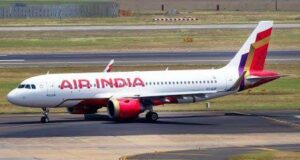 Air India plane with 156 passengers makes emergency landing after bomb threat Air India plane