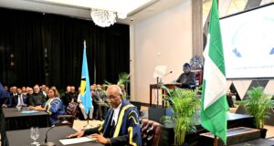 PHOTOS: Tinubu addresses Saint Lucia’s Senate, House of Assembly members Senate