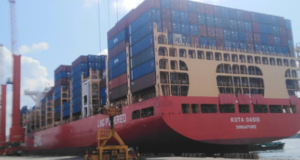 OMT welcomes West Africa’s first LNG-powered container ship