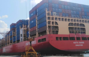 OMT welcomes West Africa’s first LNG-powered container ship
