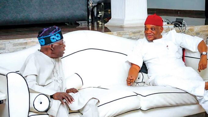 Orji Kalu and Tinubu Kalu