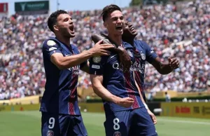 PSG thrash 10-man Atletico in Club World Cup opener