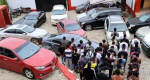 EFCC arrests 48 internet fraudsters in Ogun, recovers gun Internet fraudsters