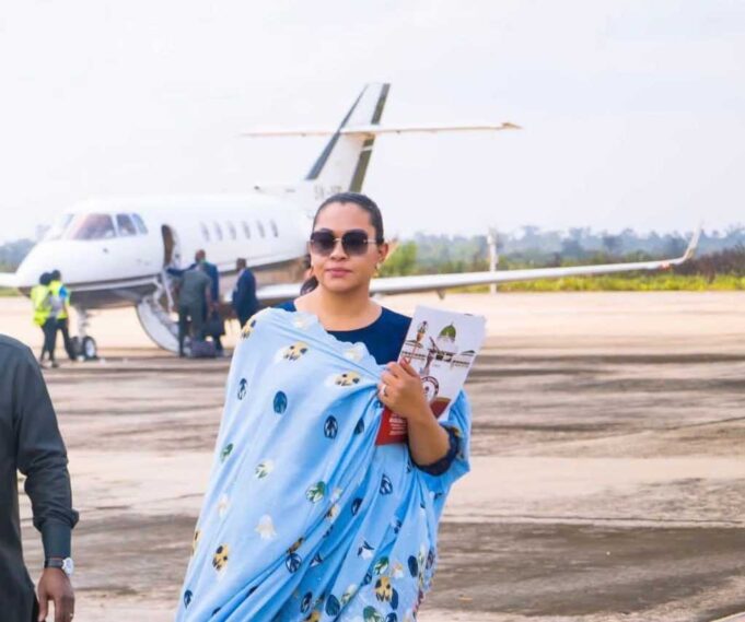 Natasha at airport Immigration