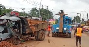 5 dead as truck crashes into vehicles, pedestrians in Anambra Anambra