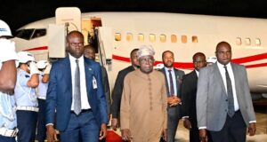 Tinubu arrives Brazil for BRICS Summit Tinubu
