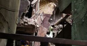 Many injured as 3-storey building collapses in Lagos Building
