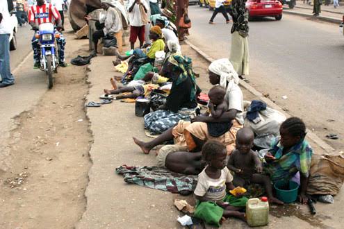 Street beggars Wike