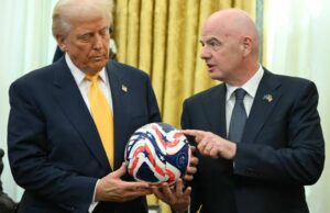 Trump presides over 2026 World Cup draw in Washington Trump