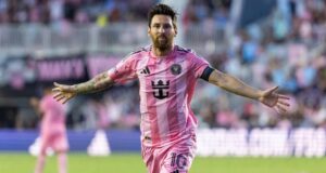 Again, Messi nets brace as Inter Miami beat Nashville in MLS Messi