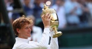 Sinner beats Alcaraz to win first Wimbledon title Sinner