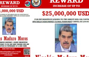 U.S. declares Venezuela’s president, 2 allies wanted for drug trafficking President