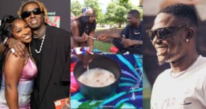 Lil Wayne’s daughter surprised as Shank served her Garri on picnic date