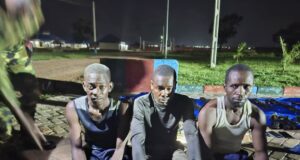 Troops arrest 3 suspected terrorists in Kaduna Suspected terrorists