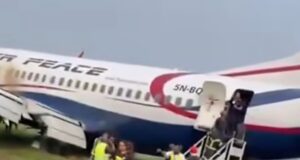 Air Peace plane skids off runway at Port Harcourt airport Air Peace