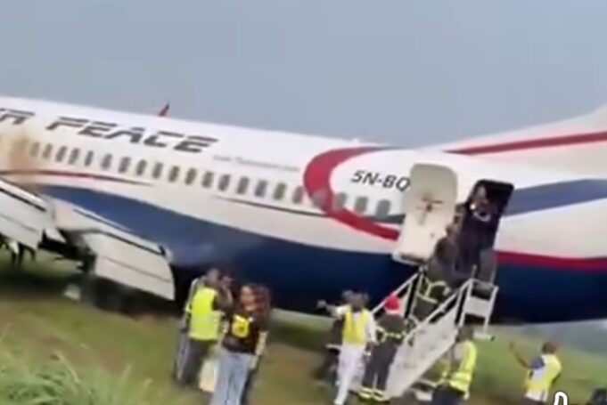 Air Peace plane skids off runway at Port Harcourt airport Air Peace