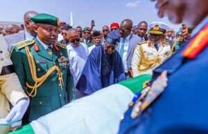 Tinubu receives Buhari’s remains in Katsina Tinubu