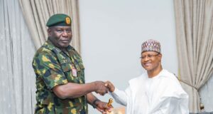 ‘You’ve made Kaduna safer, peaceful’: Army chief lauds Uba Sani on security Sani