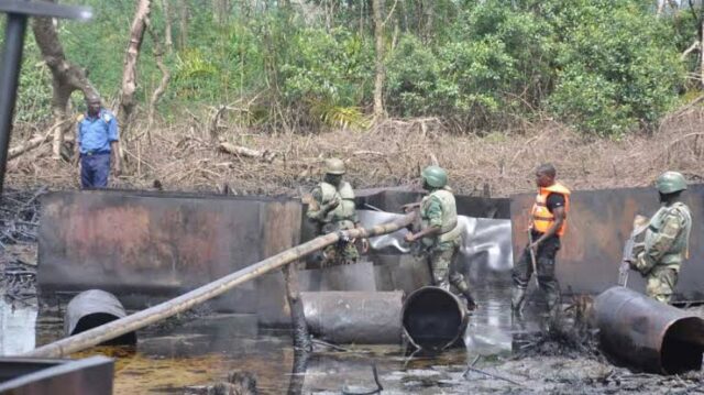 Troops intercept 3,250 litres of illegal fuel in Rivers