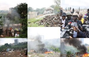 Task force clears shanties, recovers weapons in Abuja
