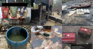 Navy destroys 71 illegal refineries, seizes stolen oil
