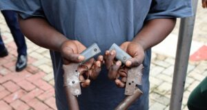 EFCC arrests 55 internet fraudsters, recovers guns in Ogun Internet fraudsters