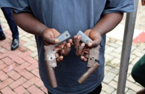 EFCC arrests 55 internet fraudsters, recovers guns in Ogun Internet fraudsters