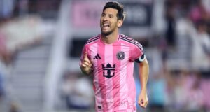 Inter Miami name stand after Messi Stand, Saudi Arabia, Messi