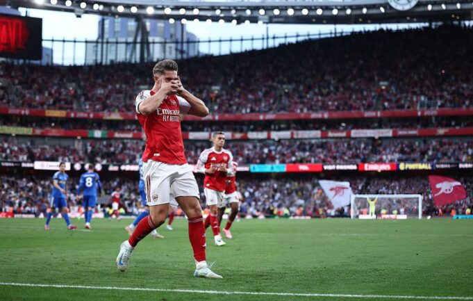 Gyokeres nets brace as Arsenal rout Leeds at Emirates
