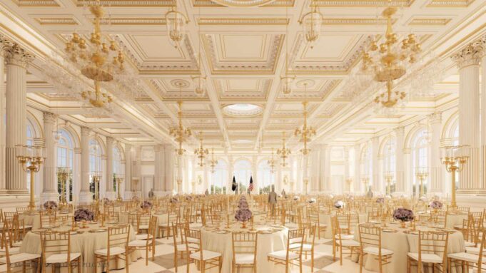 Ballroom at White House Ballroom