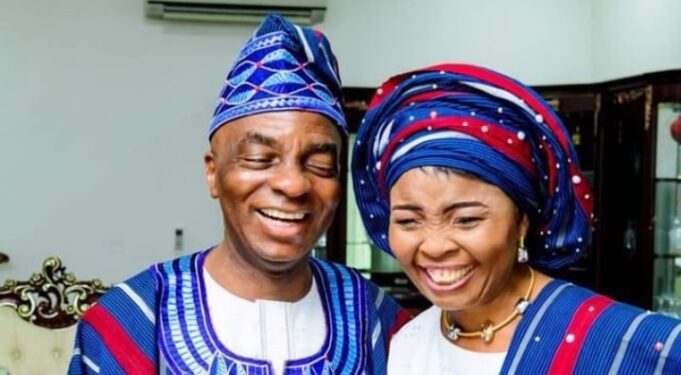 Bishop Oyedepo and wife Wife
