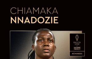 Chiamaka Nnadozie nominated for Ballon d’Or award Nnadozie