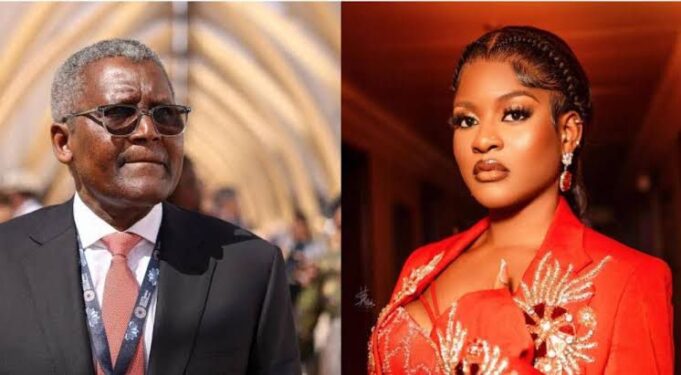 Dangote and Phyna Dangote