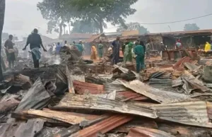 Fire razes 28 shops at Kwara’s Kara market